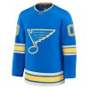 St. Louis Blues tröja Customized Fanatics Premium 2024-25 Blå Tredje - NHL Tröjor Herr